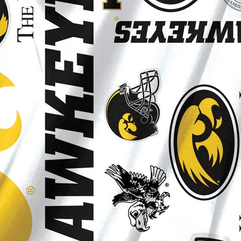 University of Iowa Hawkeyes Pattern Moto E5 Play Skin